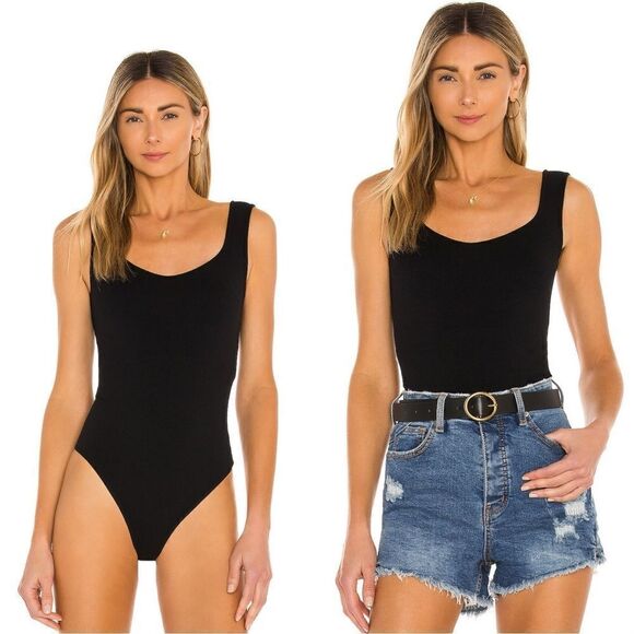 NWT Free People Intimately black bodysuit - Picture 1 of 6